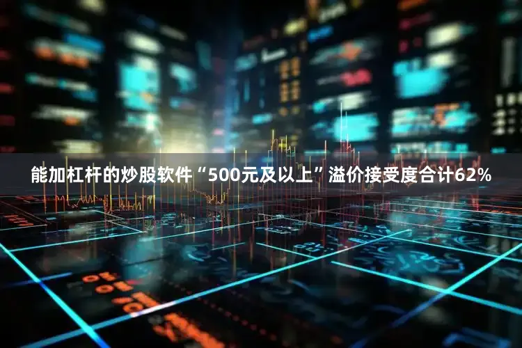 能加杠杆的炒股软件“500元及以上”溢价接受度合计62%